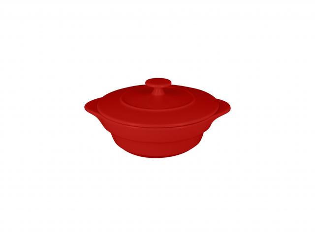 RAK Chef's Fusion Cocotte rond met deksel - Ø100mm - Bright red