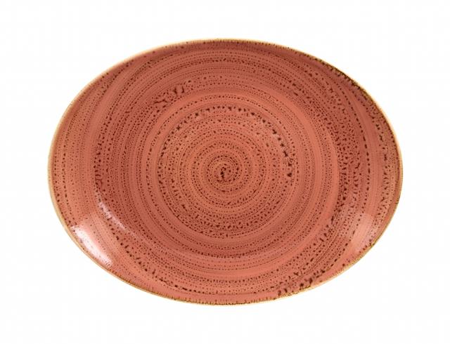 RAK Twirl Schaal ovaal - 360x270mm - Coral