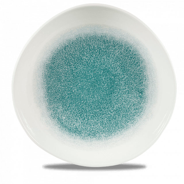 Churchill Studio Prints Raku Bord rond organic - Ø286mm - Jade Green