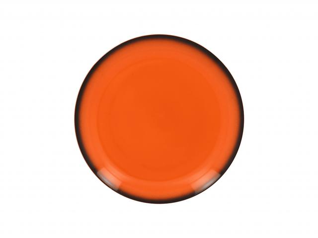 RAK Lea Bord plat coupe - Ø240mm - Orange