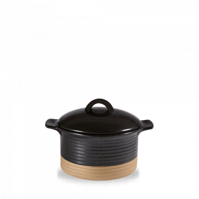 Churchill Art De Cuisine Igneous Cocotte met deksel - Ø159mm - 0.53Ltr - Igneous Black