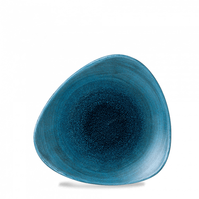 Churchill Stonecast Aqueous Bord driehoek - B 229mm - Lagoon