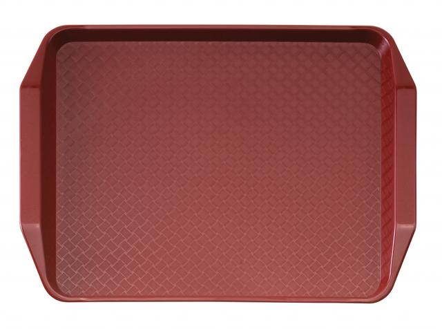 Cambro Fast food dienblad - 430x300mm - Cranberry