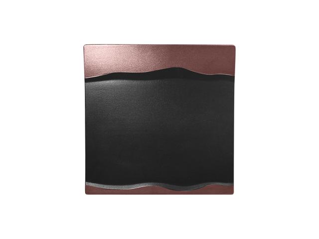 RAK Metalfusion Schaal vierkant - 250x250mm - Black/bronze