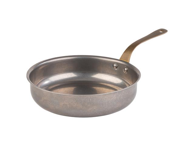 APS Steel-/serveerpan Snackholder - Ø185mm - H 45mm - Antiek rvs