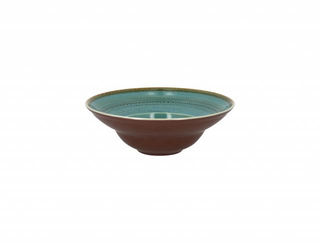 RAK Twirl Bord extra diep rond - Ø230mm - Lagoon