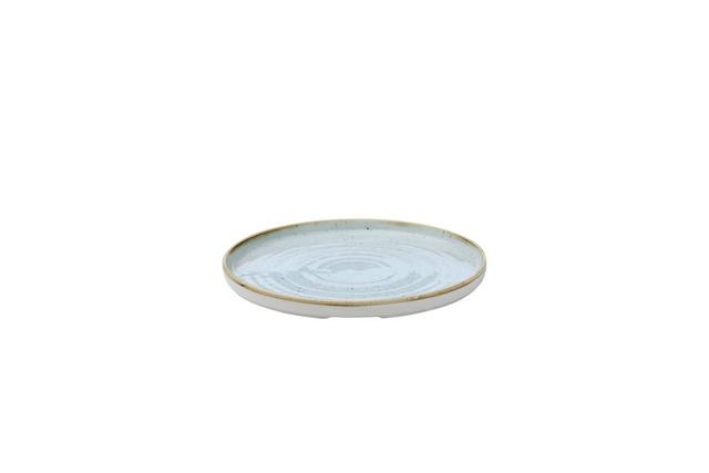Churchill Stonecast Bord plat met steile rand - Ø260mm - Duck Egg Blue