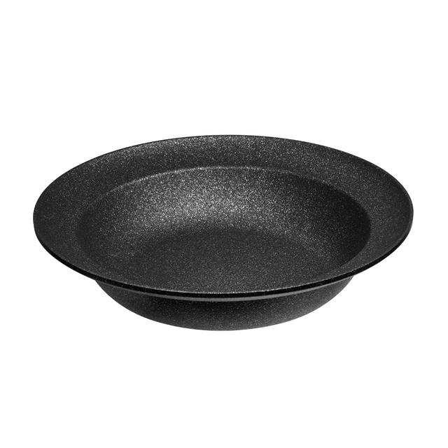 APS Schaal Frostfire - Ø450mm - H 100mm - Zwart/zilver