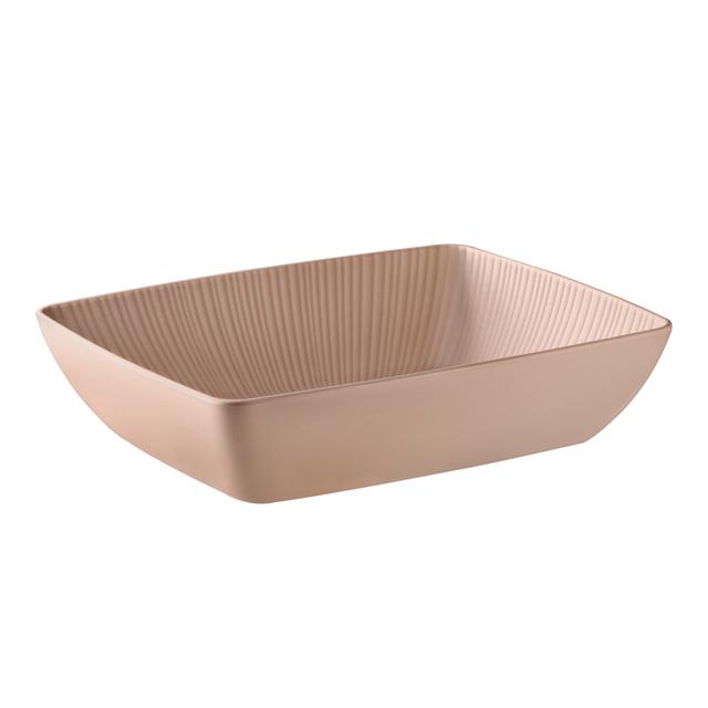 APS Schaal 1/4GN Nero - 265x265x75mm - Zandkleur