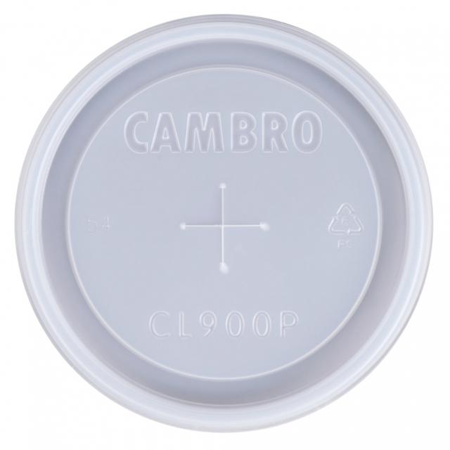 Cambro Disposable deksel voor 900P/900P2 - Translucent -doos 1000 st.