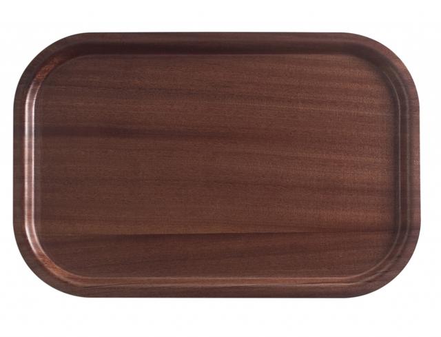 Cambro Dienblad hout anti-slip - 575x375mm - Mahogany