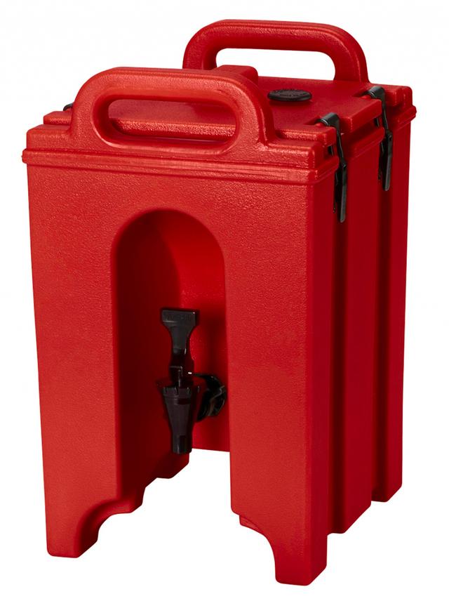 Cambro Drankencontainer dubbelwandig - 5.7Ltr - Hot Red