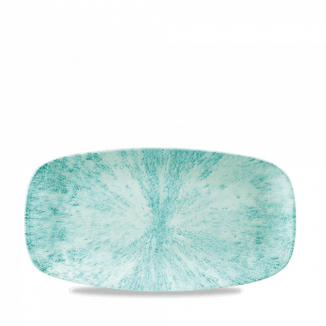 Churchill Studio Prints Stone Chef's bord langwerpig - 298x153mm - Aquamarine