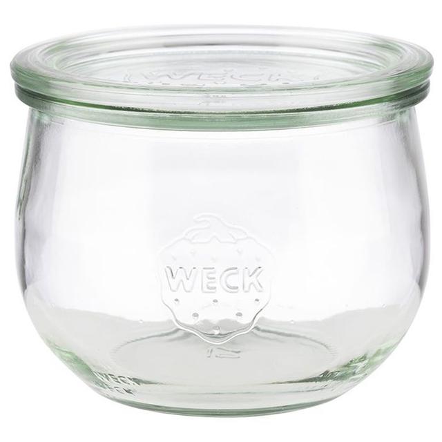 APS 6 weckglaasjes tulp met deksel - 0.58Ltr