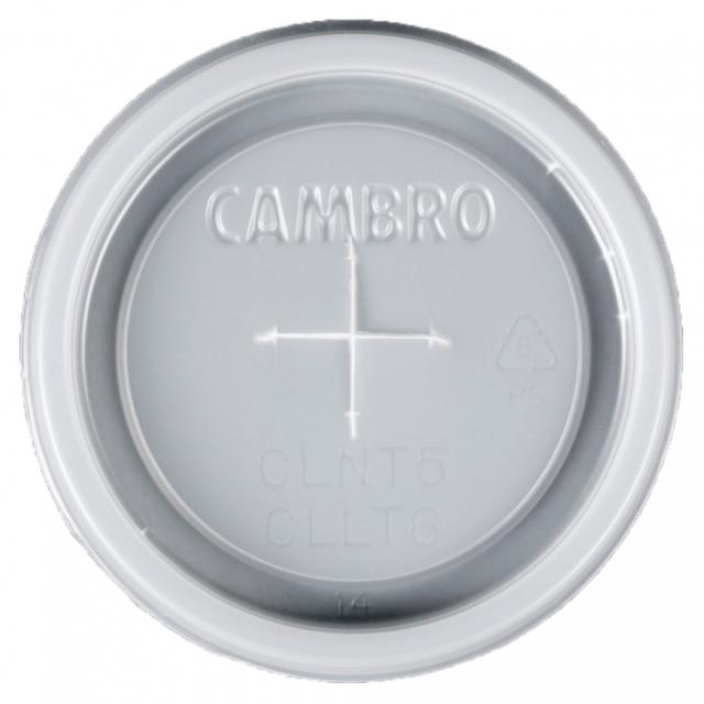 Cambro Disposable deksel voor NT5 - Translucent -doos 1500 st.