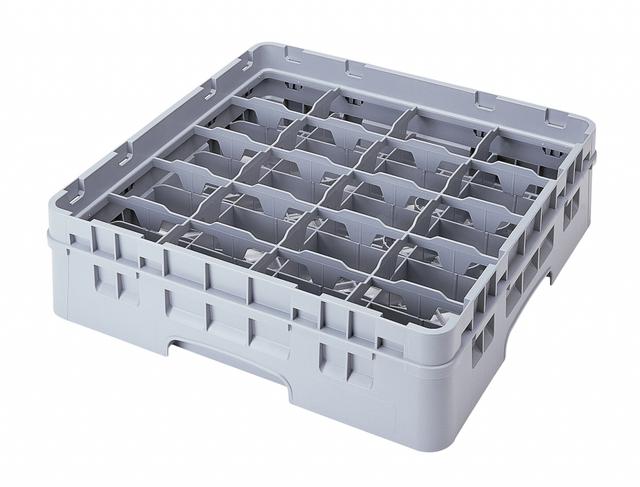 Cambro Koppenkorf met 1 opzetstuk - 500x500 H 143mm max 107mm 20 compartimenten - Soft Gray