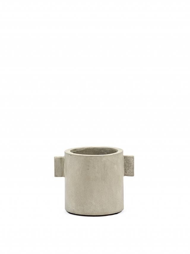 Serax Pot beton rond - Ø130mm - H 130mm - Naturel