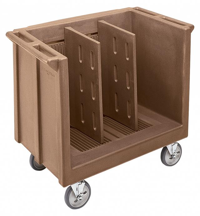 Cambro Dienblad/bordenwagen verstelbaar - 990x590x880mm - Coffee Beige