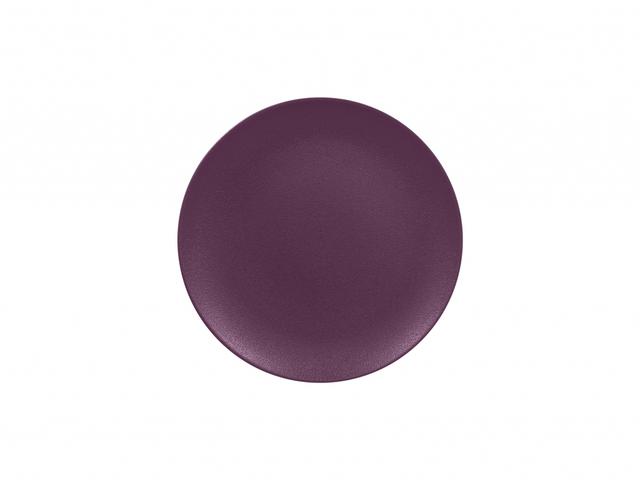 RAK Neofusion Mellow Bord plat coupe - Ø240mm - Plum purple
