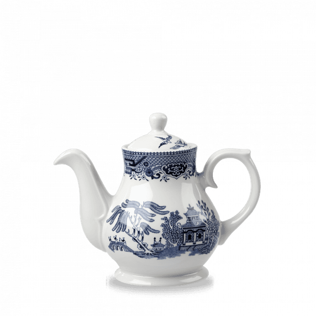 Churchill Vintage Prints Thee-/koffiepot - 0.42Ltr - Blue Willow