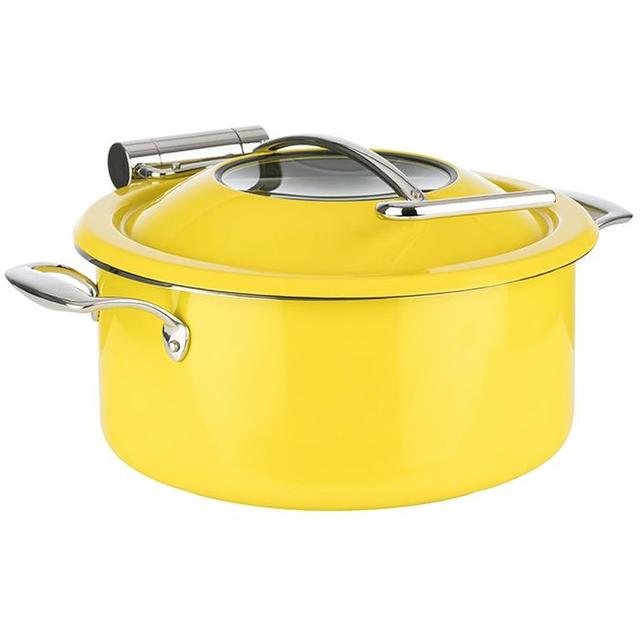 APS Chafing Dish Inductie geschikt - Ø305mm - H 175mm - geel