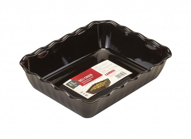 Cambro Vitrineschaal rechthoekig 335x265x80mm - Black