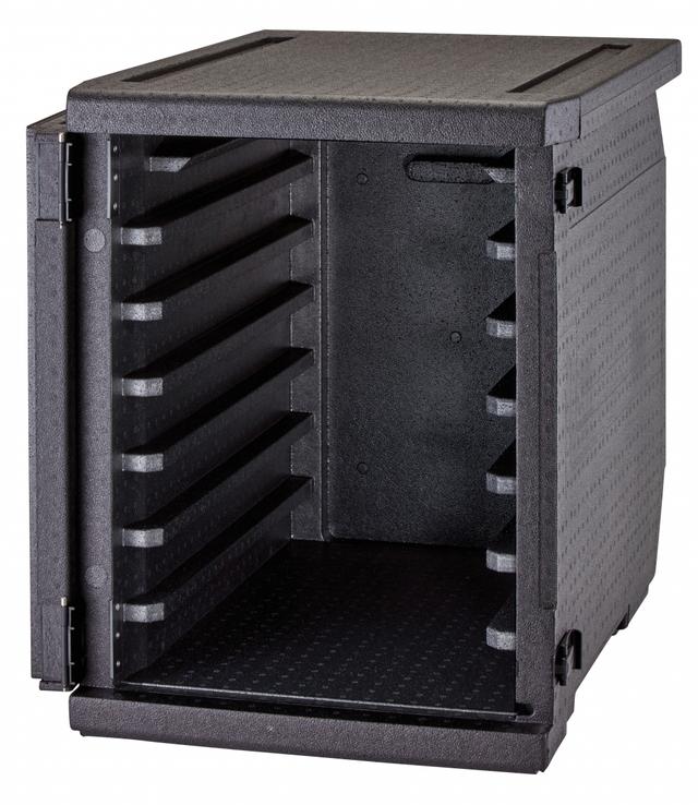 Cambro EPP Voorlader 6 rails 60x40cm - 126Ltr - Black