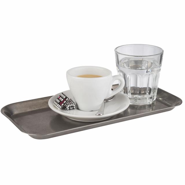 APS Plateau Vintage - 260x135x15mm - Antiek rvs