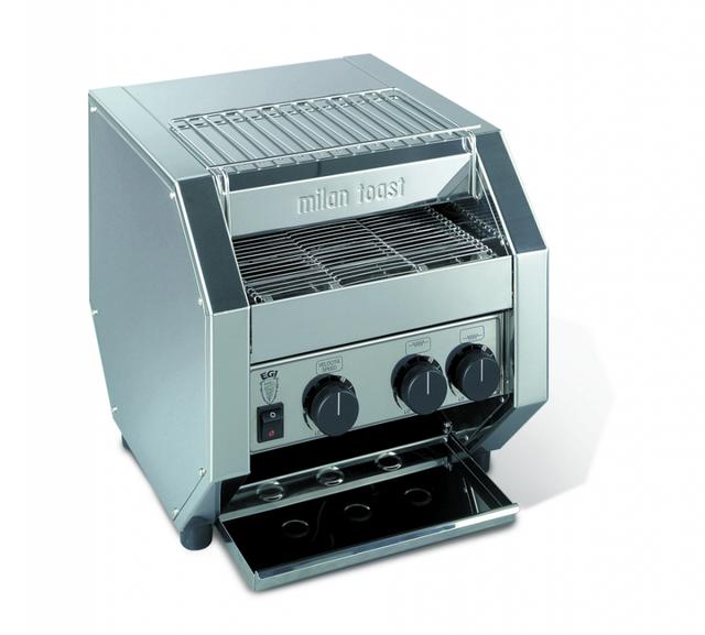 Milan Toast Conveyor Toaster 950 stuks - 460x410x360mm