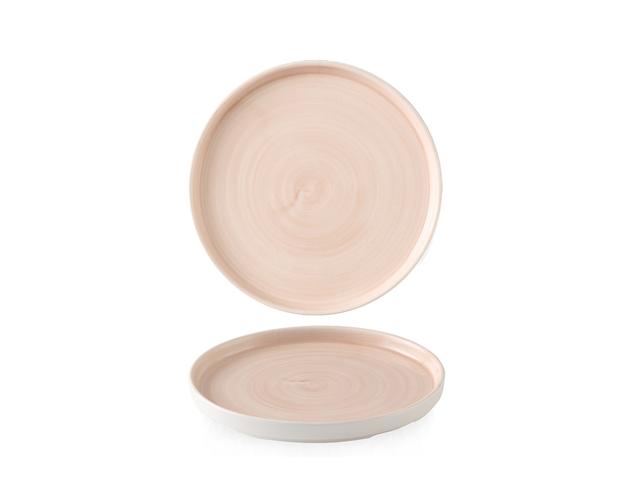 Churchill Stonecast Canvas Bord plat met rand - Ø157mm - Coral