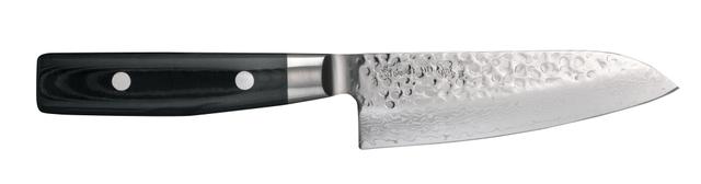 Yaxell Zen Santoku mes - L 125mm - 37 laags roestvrij damast staal met canvas micarta heft