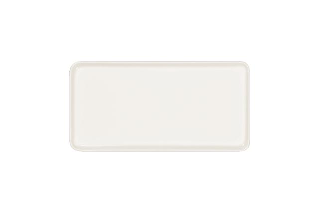 RAK Fractal Bord plat rechthoekig - 320x160mm - Ivoris white