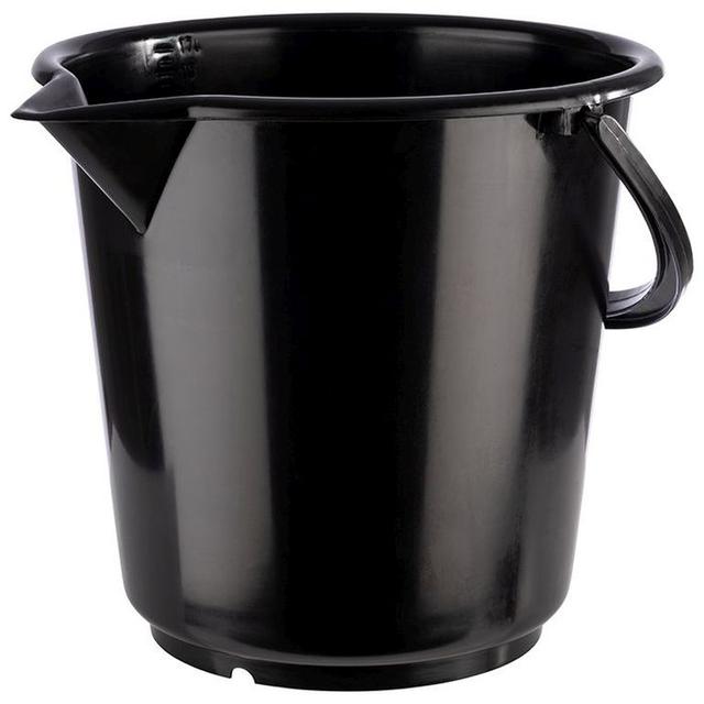 APS Emmer met tuit - 17Ltr - Zwart