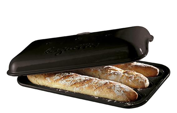 Emile Henry Baguettesvorm - 390x240mm - Fusain