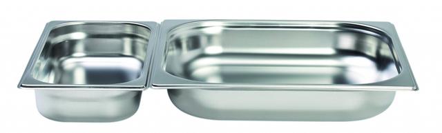 Interlux Gastronormbak 2/3 - 354x325x40mm - Zonder grepen