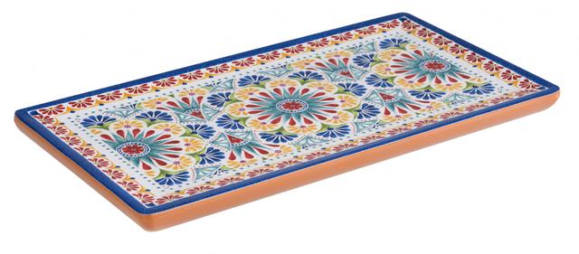 APS Plateau Arabesque 1/3GN - 325x176x20mm - Decor/terracotta