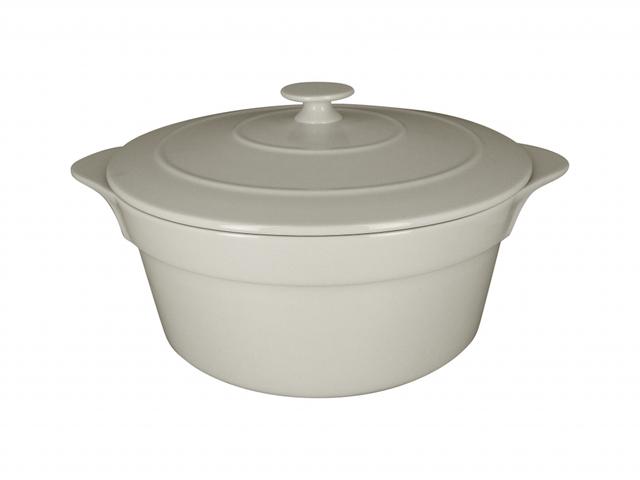 RAK Chef's Fusion Cocotte rond met deksel - Ø280mm - White