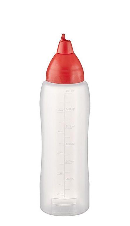 APS Knijpfles Non Drip - 0.7Ltr - Rood