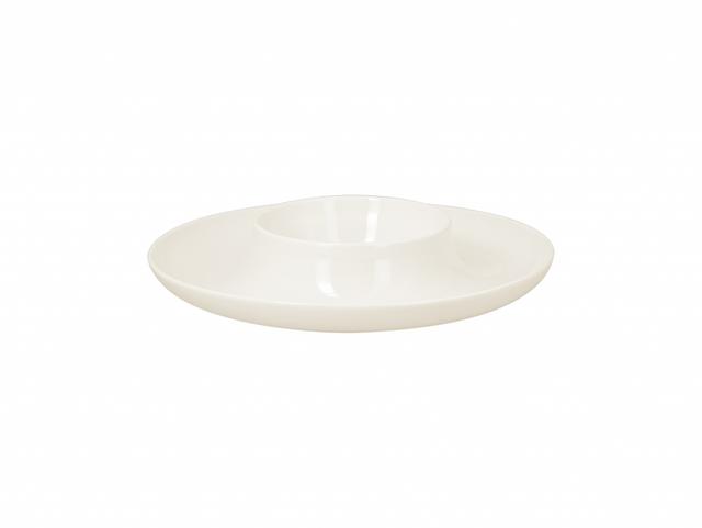 RAK Suggestions Ashore Bord rond met hol gedeelte - Ø295mm - Plain white