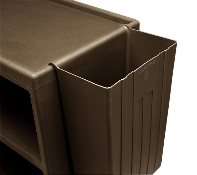 Cambro Afvalcontainer - 42.0Ltr - Dark Brown