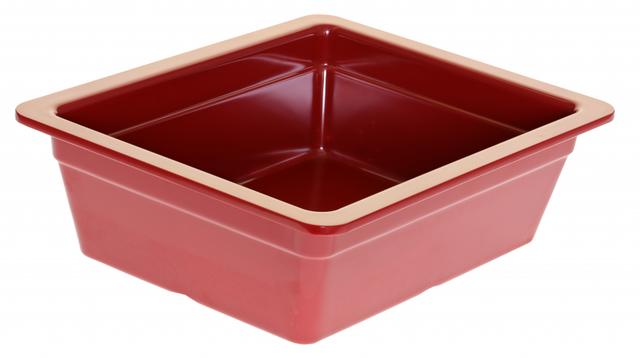 Tablecraft Gastronormschaal melamine 1/2 - 100mm - Rood