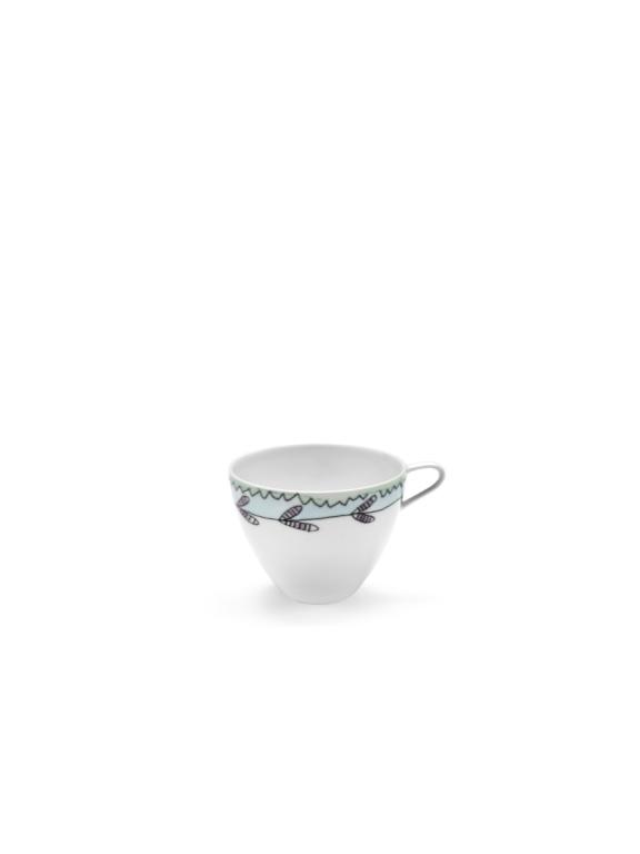 Serax Midnight Flowers Koffiekop hoog - 80x65x48mm - Blossom Milk