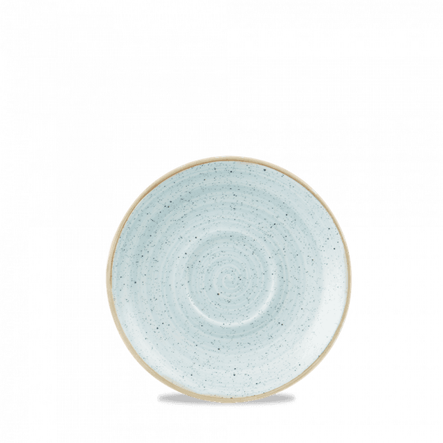 Churchill Stonecast Schotel voor cappuccinokop - Ø156mm - Duck Egg Blue