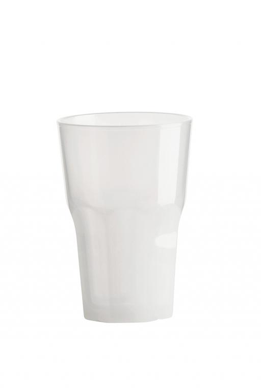 Glassforever Granity Drinkglas PP - 0.35Ltr - White