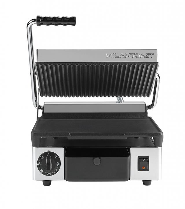 Milan Toast Contactgrill medium glad/geribd - 310x380x170mm