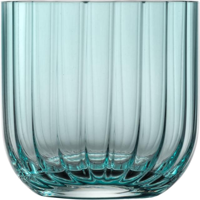 Zwiesel Glas Twosome Windlicht - H 100mm - Petrol