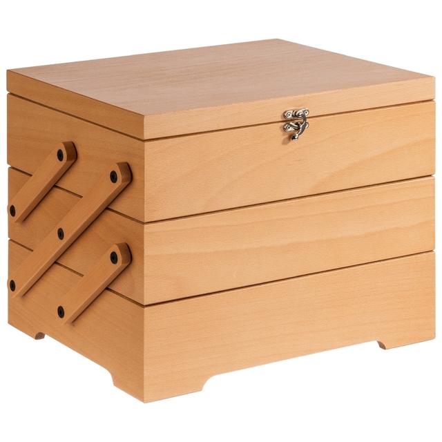 APS Buffetbox Sewing Basket - 705x370x535mm - Lichtbruin