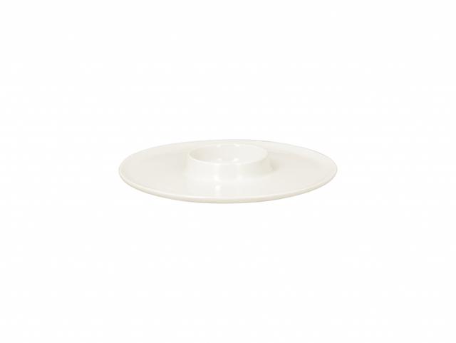 RAK Suggestions Chill Bord rond met hol gedeelte - Ø260mm - Plain white