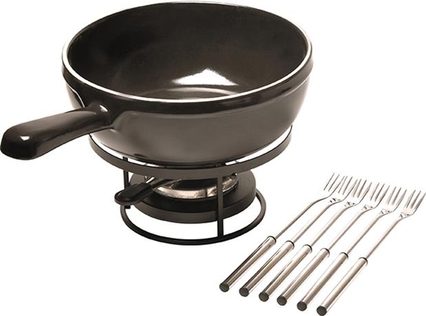 Emile Henry Fondue set - Ø240mm - Fusain