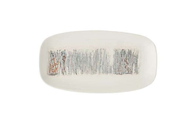 Churchill Inked Lyra Bord plat langwerpig - 355x189mm - Pink